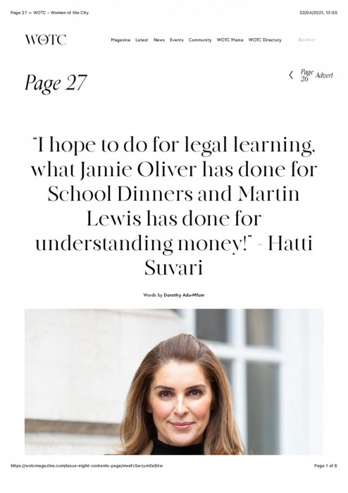 Get Legally Speaking blog image - Women of the City